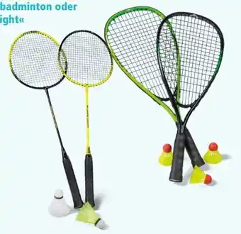 Interspar Schildkröt Badminton-Set Magic Night Angebot