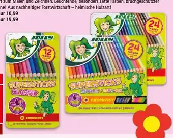 Interspar Jolly Farbstifte Supersticks Angebot