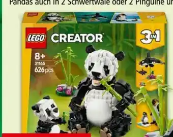 Interspar Lego Creator Wilde Tiere Pandafamilie 31165 Angebot