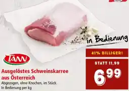 Interspar Ausgelöstes Schweinskarree Angebot