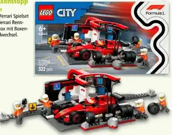 Interspar Lego City Alicia Boxenstopp mit Auto 60443 Angebot