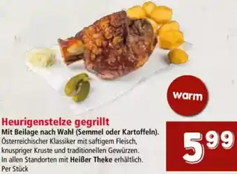 Interspar Heurigenstelze gegrillt Angebot