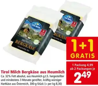 Interspar Bergkäse Angebot