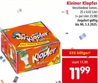 Interspar Klopfer Angebot