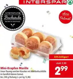 Interspar Mini-Krapfen Marille Angebot