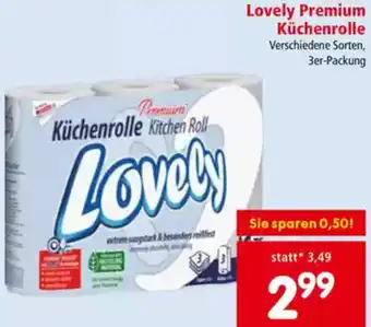 Interspar Lovely Premium Küchenrolle Angebot