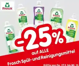 Interspar Auf alle frosch spül- und reinigungsmittel Angebot