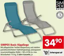 Interspar Basic Kippliege Angebot