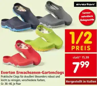 Interspar Everton Erwachsenen-Gartenclogs Angebot