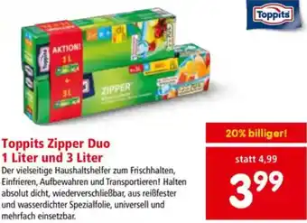 Interspar Toppits Zipper Duo Angebot