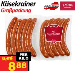 Wurstico Käsekrainer Angebot