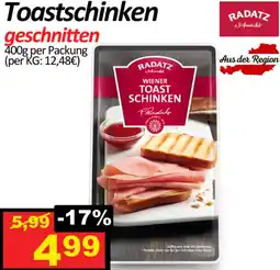 Wurstico Toastschinken Angebot