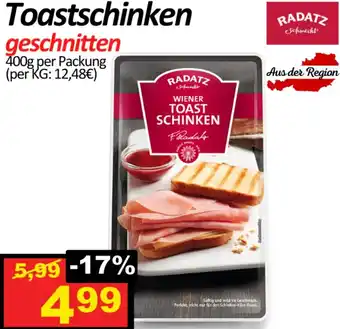 Wurstico Toastschinken Angebot