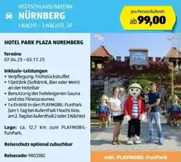 Hofer Reisen Deutschland/bayern nürnberg Angebot