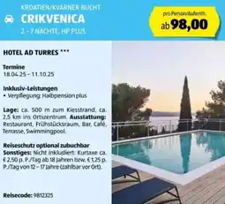 Hofer Reisen Kroatien/kvarner bucht crikvenica Angebot