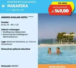 Hofer Reisen Kroatien/mitteldalmatien makarska Angebot