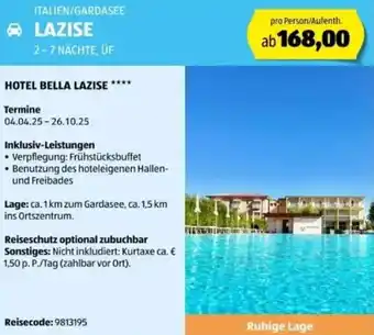 Hofer Reisen Italien/gardasee lazise Angebot