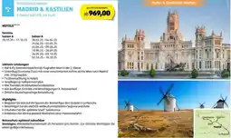 Hofer Reisen Rundreise/spanien madrid & kastilien Angebot