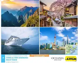 Hofer Reisen Rundreise, luxuskreuzfahrt & city-trip china & von shanghai nach tokio Angebot