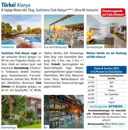 Lidl Reisen Türkei Alanya Angebot