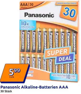 Action Alkaline-Batterien AAA Angebot