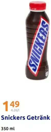 Action Snickers Getränk Angebot