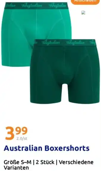 Action Boxershorts Angebot