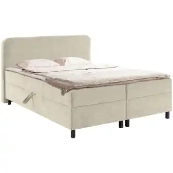 Möbelix Boxbett mit Bettkasten Viva Creme 180x200 cm Angebot