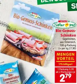 Interspar Bio-Genuss-Schinken Angebot