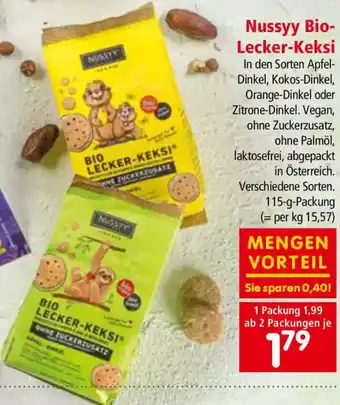 Interspar Bio- Lecker-Keksi Angebot