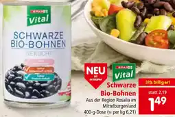 Interspar Bio-Bohnen Angebot