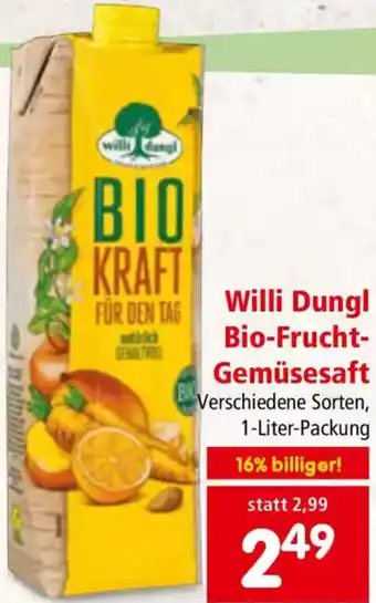 Interspar Bio-Frucht- Gemüsesaft Angebot