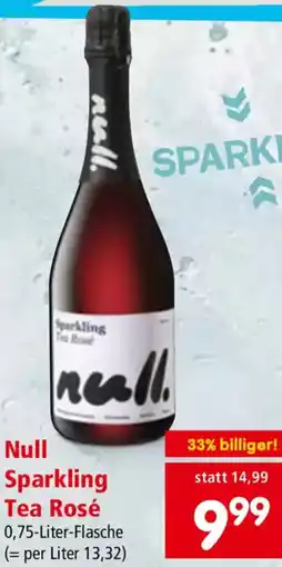 Interspar Null Sparkling Tea Rosé Angebot