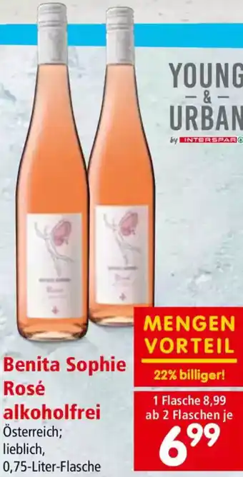 Interspar Rosé alkoholfrei Angebot