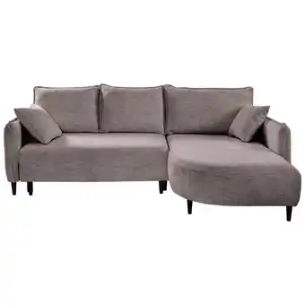 Möbelix Ecksofa Sycylia Taupe/schwarz, 244 Cm Angebot