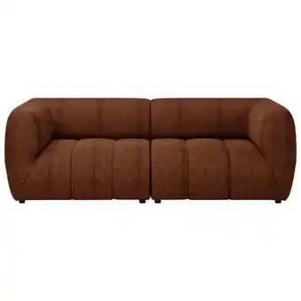 Möbelix Sofa Laos Terracotta/schwarz, 240 Cm Angebot