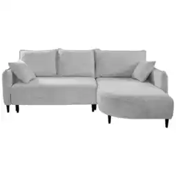 Möbelix Ecksofa Sycylia Hellgrau/schwarz, 244 Cm Angebot