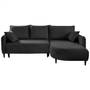 Möbelix Ecksofa Sycylia Dunkelgrün/schwarz, 244 Cm Angebot