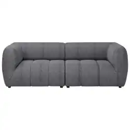 Möbelix Sofa Laos Grau/schwarz, 240 Cm Angebot