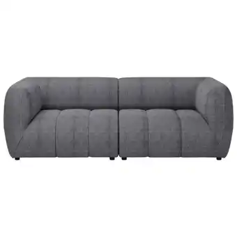 Möbelix Sofa Laos Grau/schwarz, 240 Cm Angebot