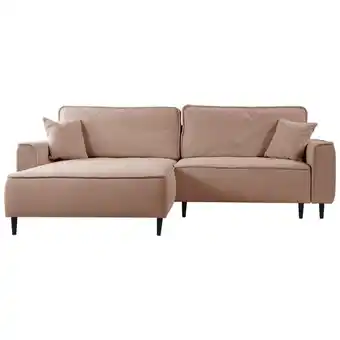 Möbelix Ecksofa Blues Rosa/schwarz, 183 Cm Angebot