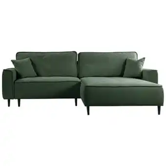 Möbelix Ecksofa Blues Grün/schwarz, 263 Cm Angebot