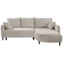 Möbelix Ecksofa Sycylia Creme/schwarz, 244 Cm Angebot