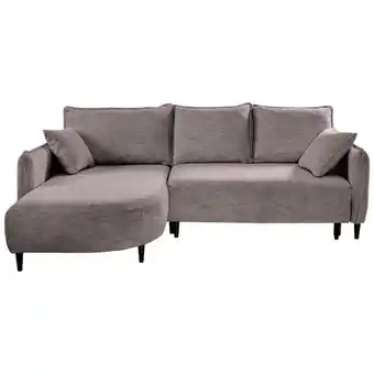 Möbelix Ecksofa Sycylia Taupe/schwarz, 165 Cm Angebot