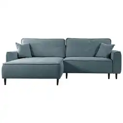 Möbelix Ecksofa Blues Blau/schwarz, 183 Cm Angebot