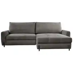 Möbelix Ecksofa Naomi Graubraun/schwarz, 265 Cm Angebot