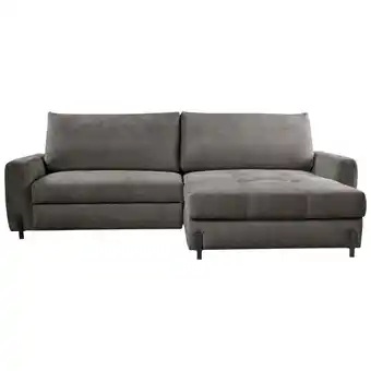 Möbelix Ecksofa Naomi Graubraun/schwarz, 265 Cm Angebot