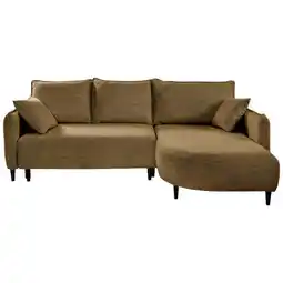 Möbelix Ecksofa Sycylia Goldfarben/schwarz, 244 Cm Angebot