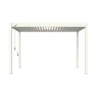 Möbelix Pergola Classic 360x300 Cm Weiß Stahl Angebot