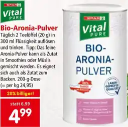 Interspar Bio- aronia- pulver Angebot